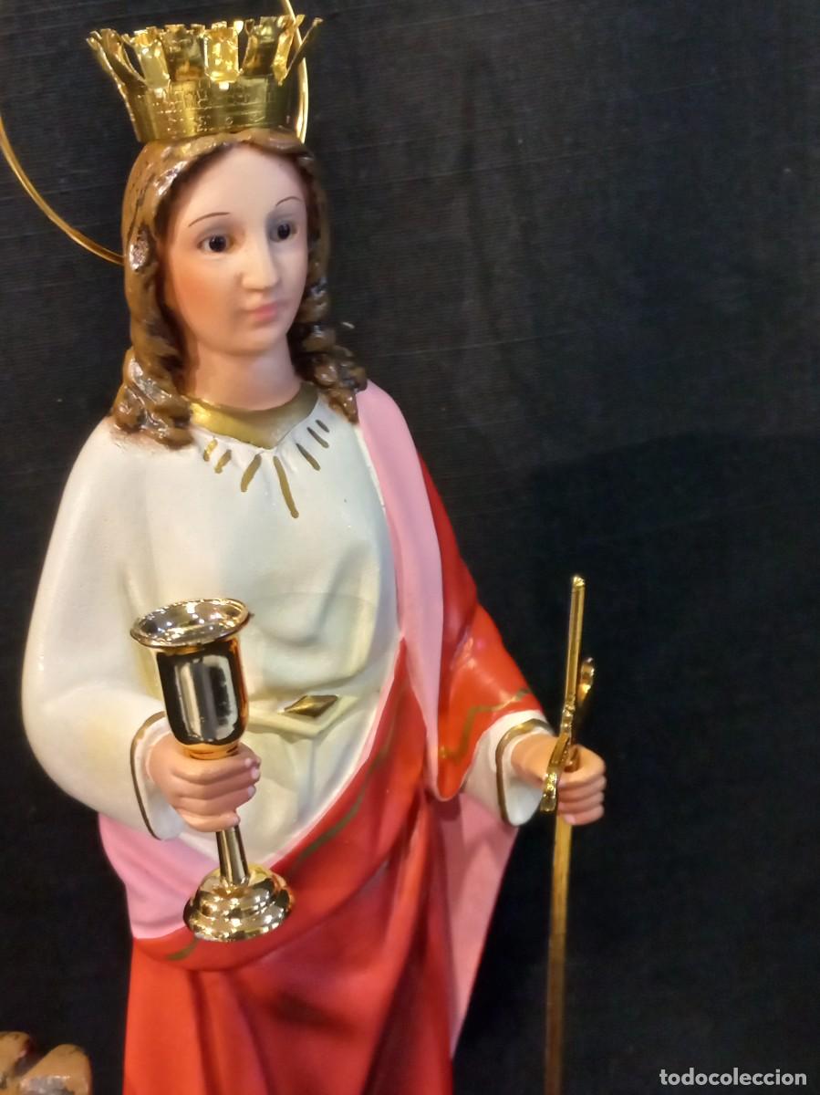 Arte: SANTA B&Aacute;RBARA (30cm) - Foto 3