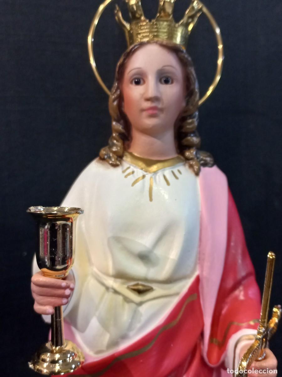 Arte: SANTA B&Aacute;RBARA (30cm) - Foto 6