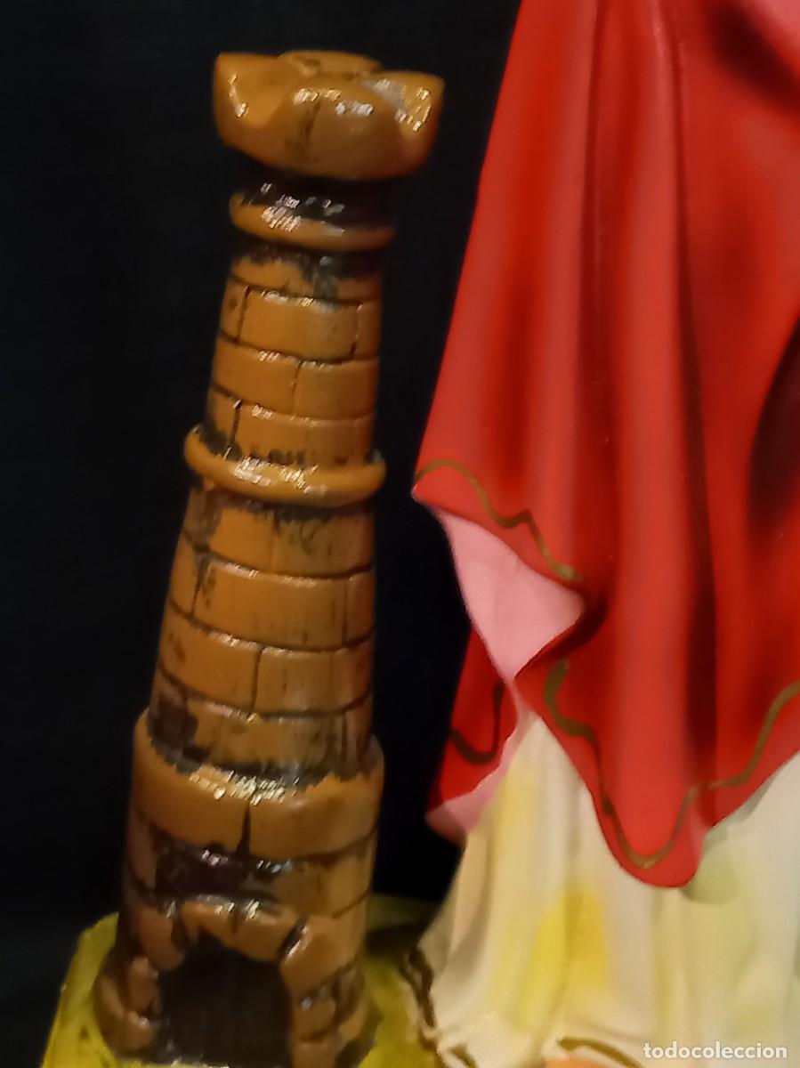 Arte: SANTA B&Aacute;RBARA (30cm) - Foto 10