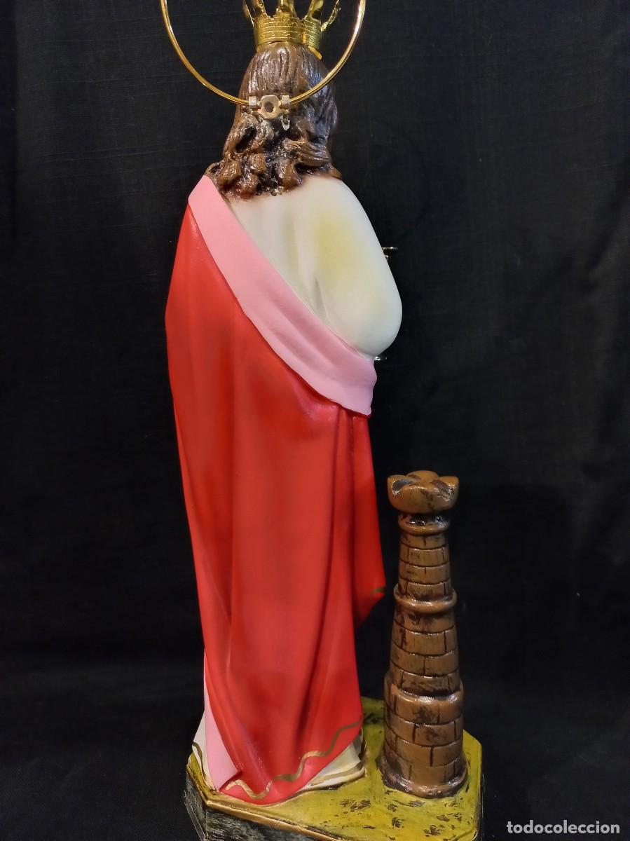 Arte: SANTA B&Aacute;RBARA (30cm) - Foto 12