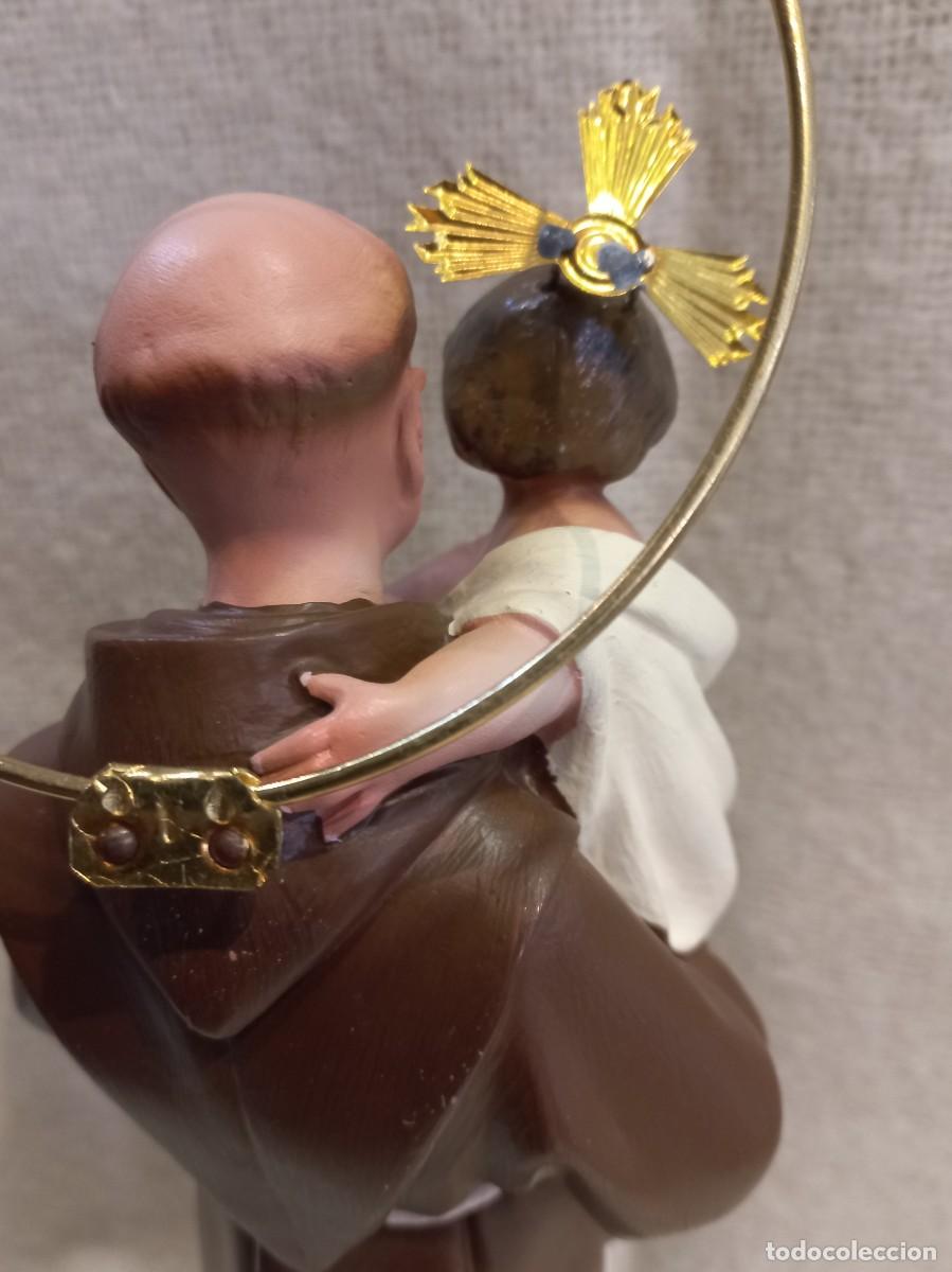 Arte: SAN ANTONIO DE PADUA (30cm) e - Foto 7