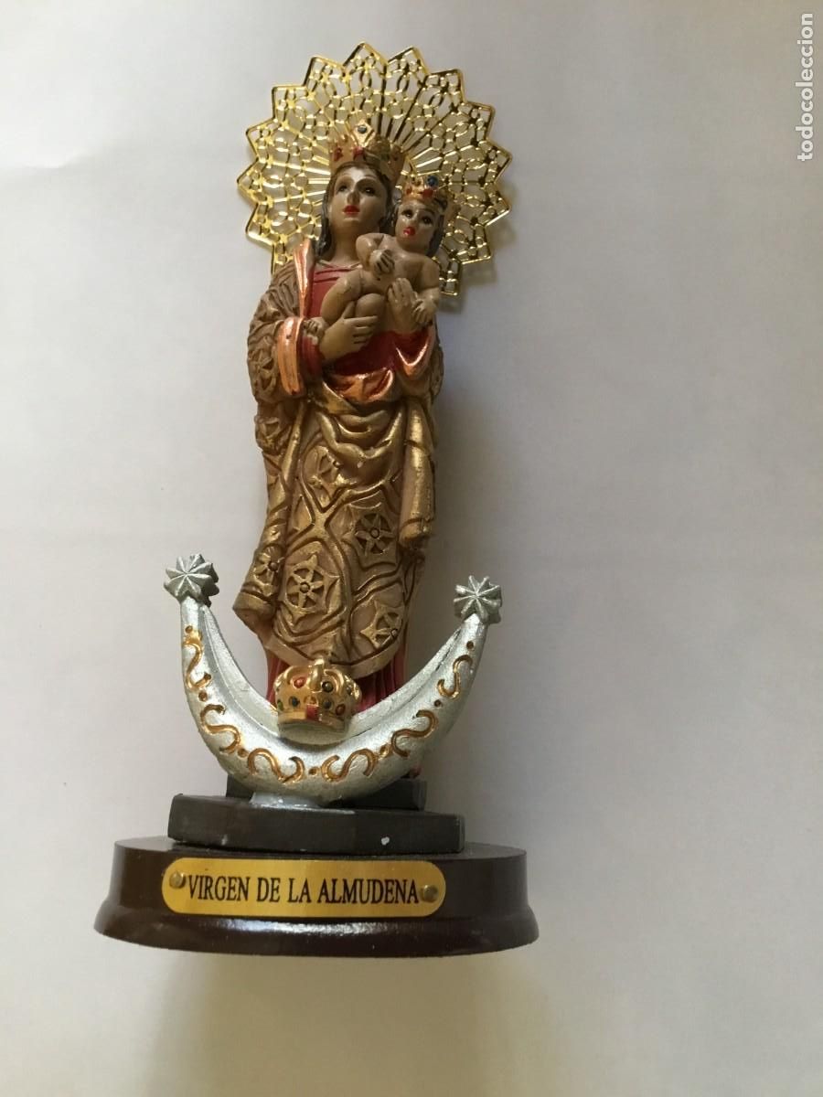Arte: IMAGEN DE LA VIRGEN DE LA ALMUDENA - Foto 1