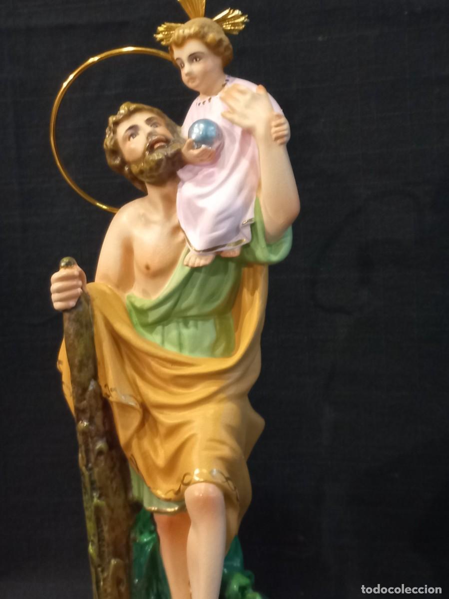 Arte: SAN CRIST&Oacute;BAL (20cm) - Foto 2