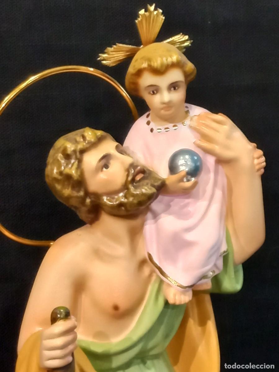 Arte: SAN CRIST&Oacute;BAL (20cm) - Foto 3