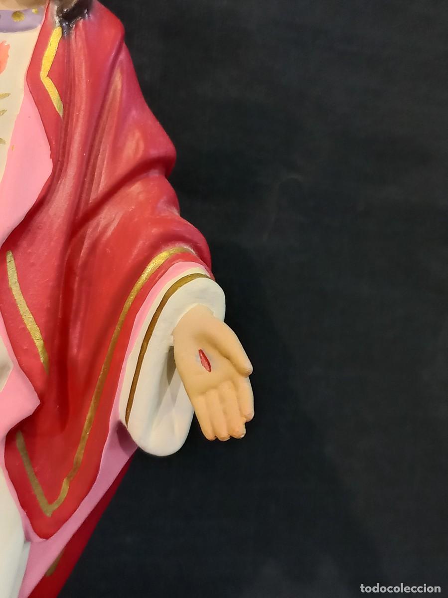Arte: &uml;SAGRADO CORAZ&Oacute;N DE JES&Uacute;S&uml; (20cm) - Foto 6