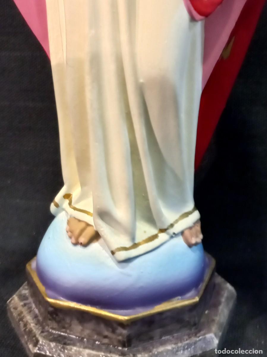 Arte: &uml;SAGRADO CORAZ&Oacute;N DE JES&Uacute;S&uml; (20cm) - Foto 7