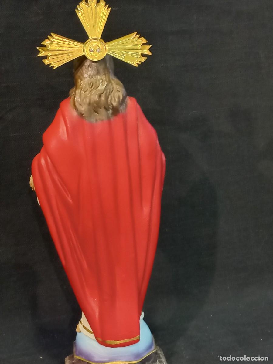 Arte: &uml;SAGRADO CORAZ&Oacute;N DE JES&Uacute;S&uml; (20cm) - Foto 8