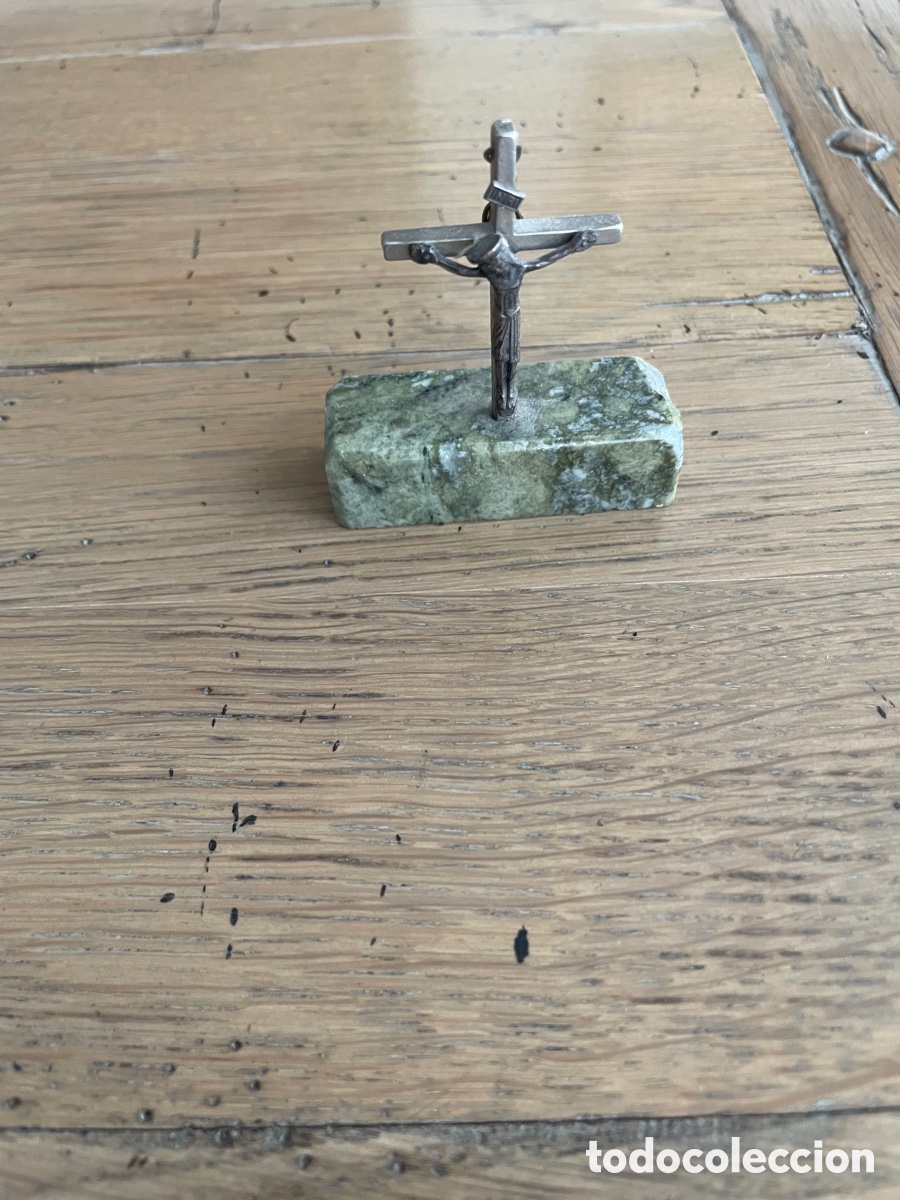 Arte: CRUZ CON BASE DE M&Aacute;RMOL - Foto 2