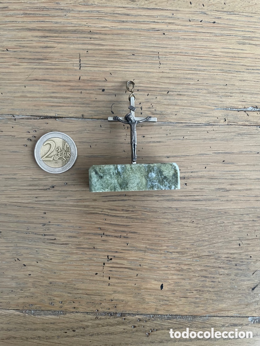 Arte: CRUZ CON BASE DE M&Aacute;RMOL - Foto 3