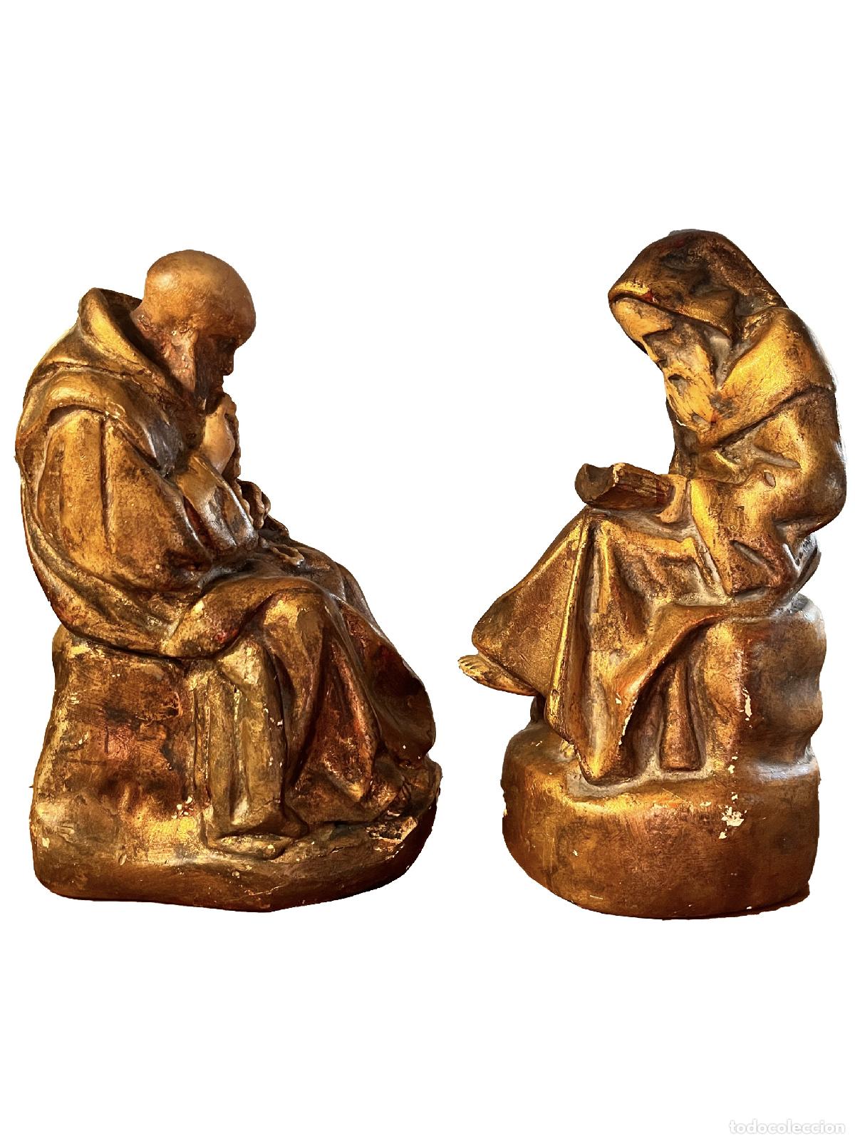Arte: monjes de estuco policromados. - Foto 2