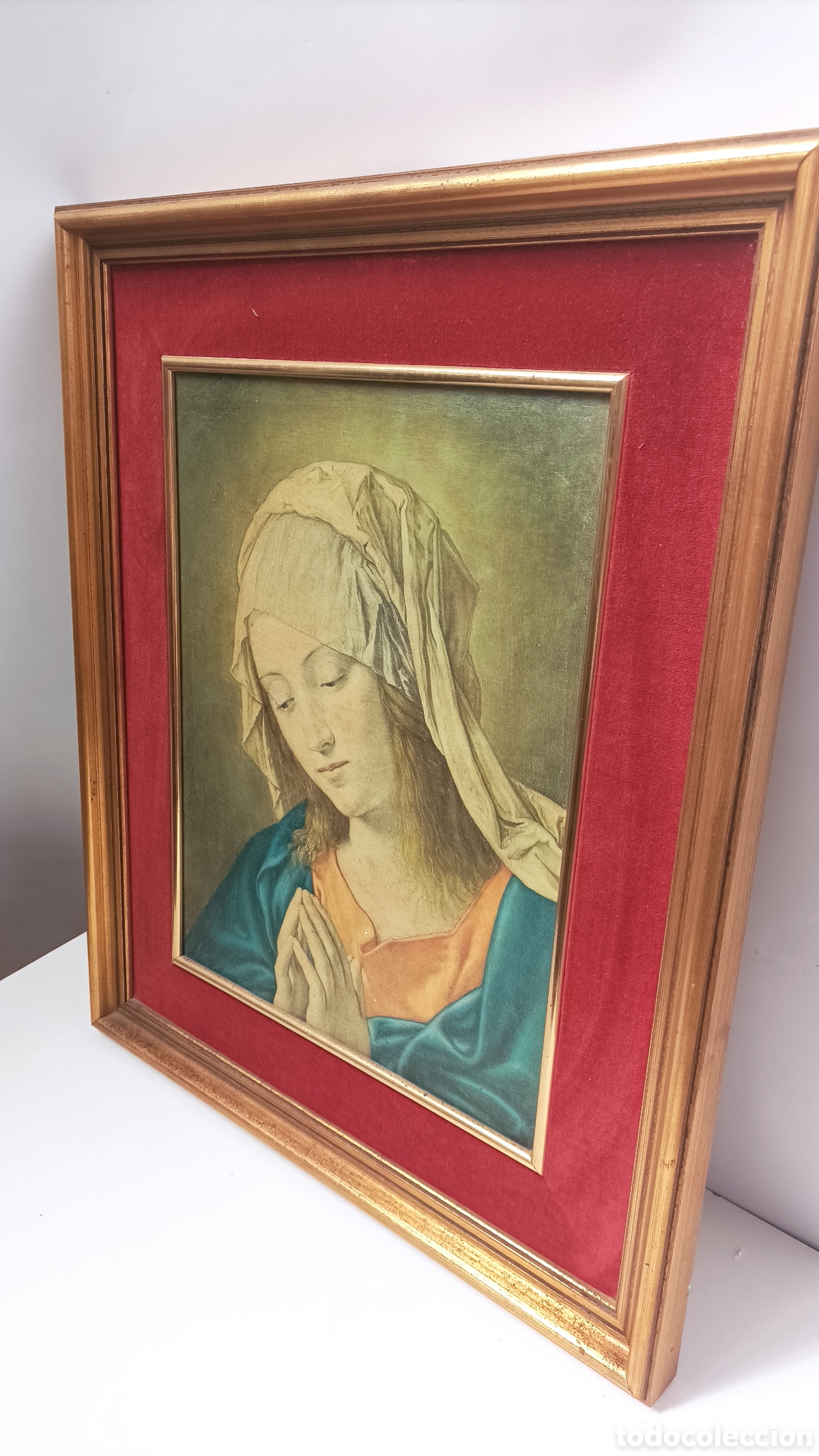 Arte: CUADRO IMAGEN DE VIRGEN - Foto 2