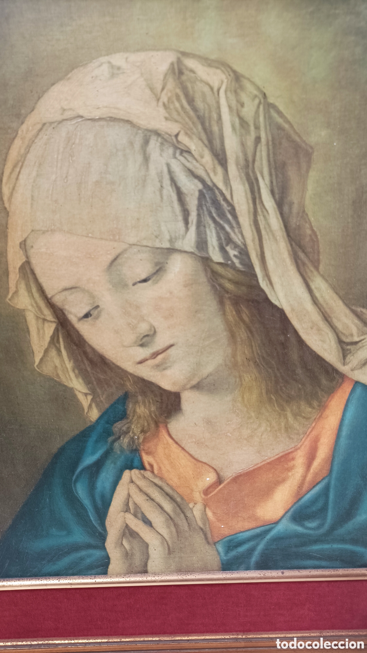 Arte: CUADRO IMAGEN DE VIRGEN - Foto 3