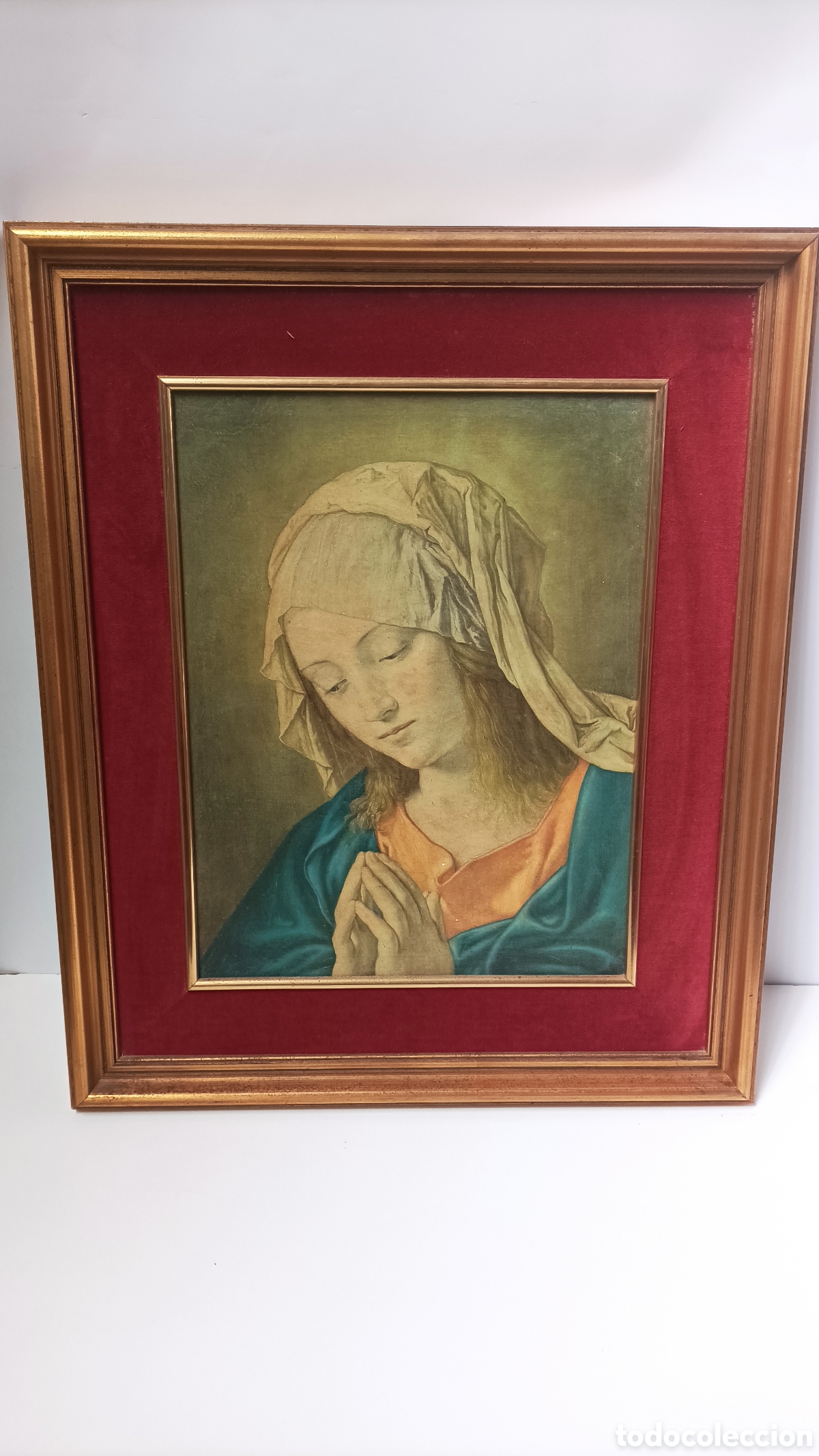 Arte: CUADRO IMAGEN DE VIRGEN - Foto 1