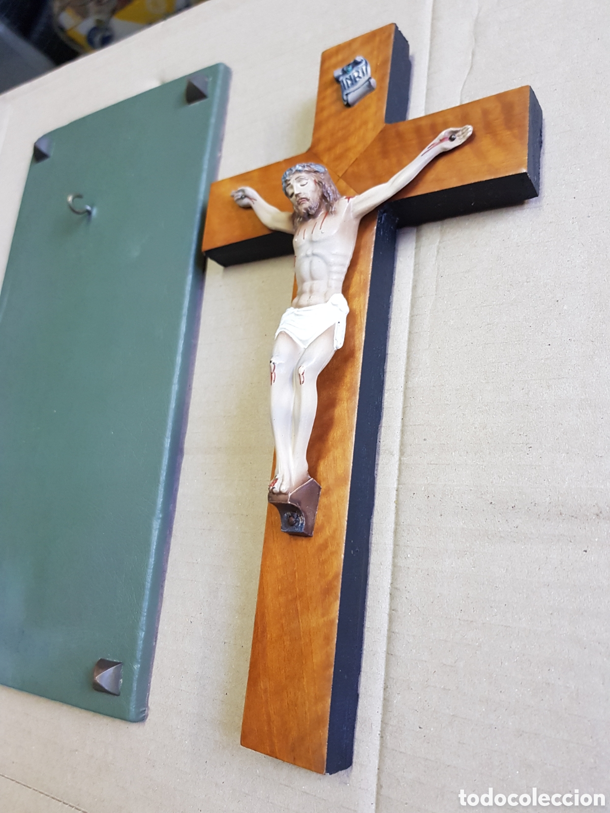 Arte: Crucifijo de pared - Foto 5