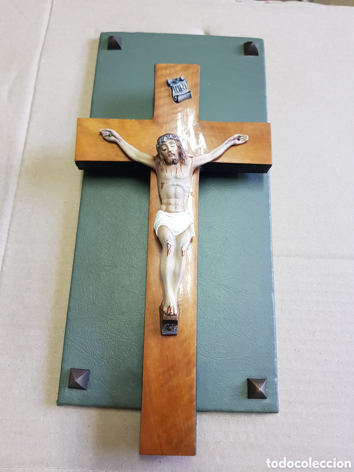 Arte: Crucifijo de pared - Foto 6