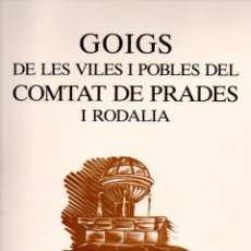 Arte: CARPETA DE 54 GOIGS DEL COMTAT DE PRADES I RODALIA (1986). Lote 401860514