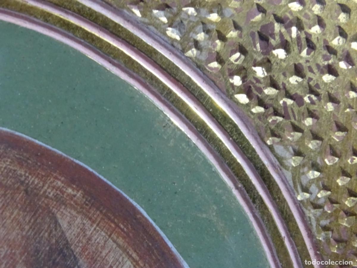Arte: TECNICA MIXTA SOBRE TABLA ANONIMO. VIRGEN. - Foto 17