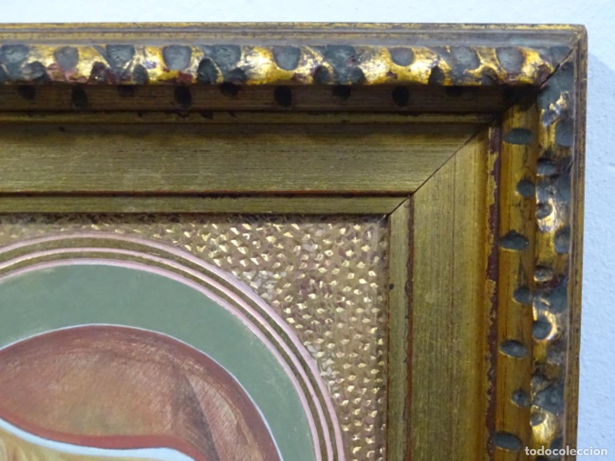 Arte: TECNICA MIXTA SOBRE TABLA ANONIMO. VIRGEN. - Foto 19