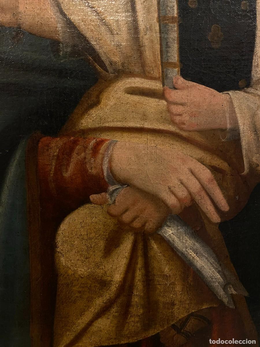 Arte: ANTIGUA VIRGEN DEL POPULO, 102X82 CMS - Foto 7