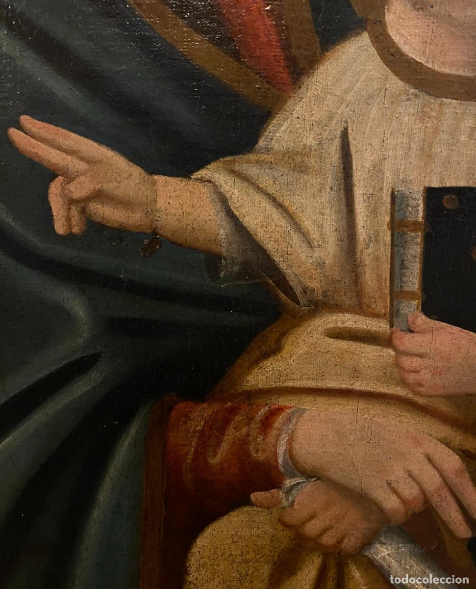 Arte: ANTIGUA VIRGEN DEL POPULO, 102X82 CMS - Foto 8