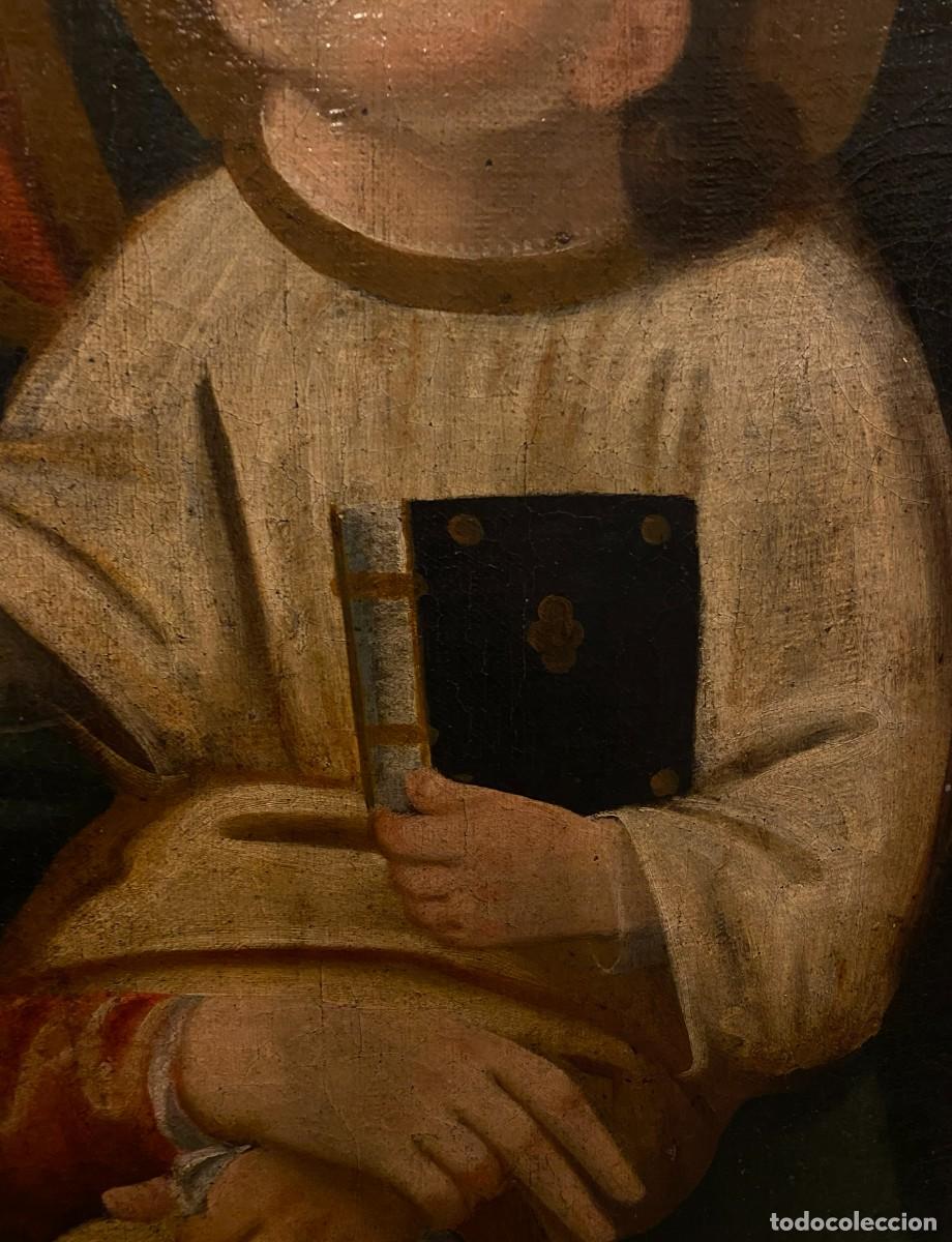 Arte: ANTIGUA VIRGEN DEL POPULO, 102X82 CMS - Foto 10