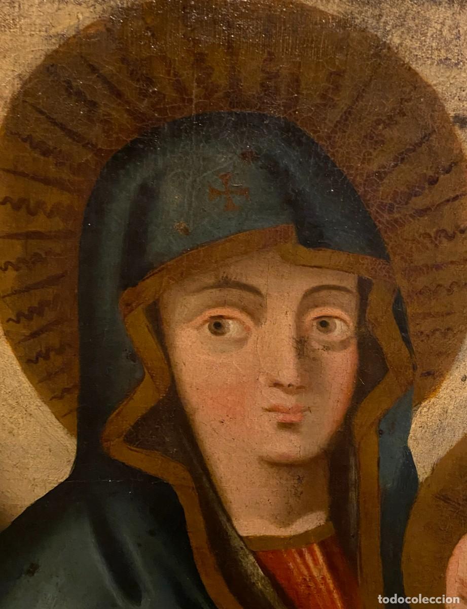 Arte: ANTIGUA VIRGEN DEL POPULO, 102X82 CMS - Foto 12