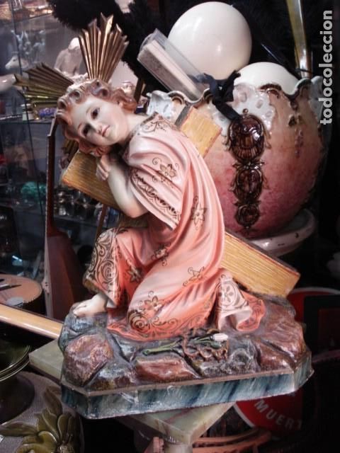 Arte: Ni&ntilde;o Jes&uacute;s con cruz - Foto 1