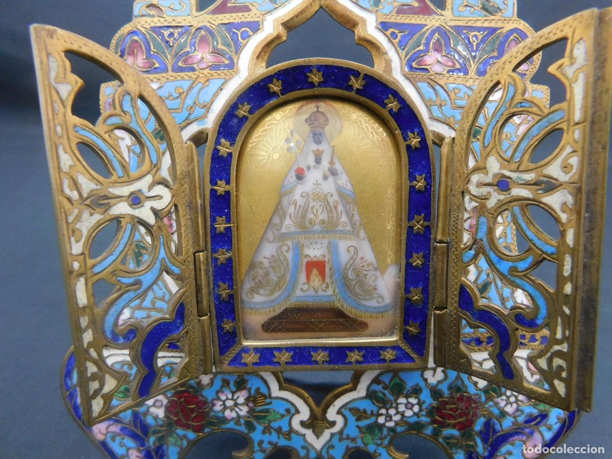 Arte: BRONCE ESMALTE RELIGIOSO - Foto 2