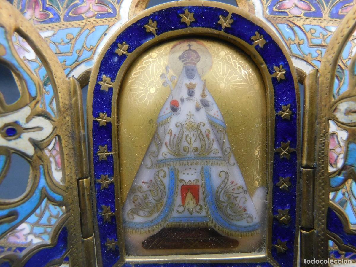 Arte: BRONCE ESMALTE RELIGIOSO - Foto 3
