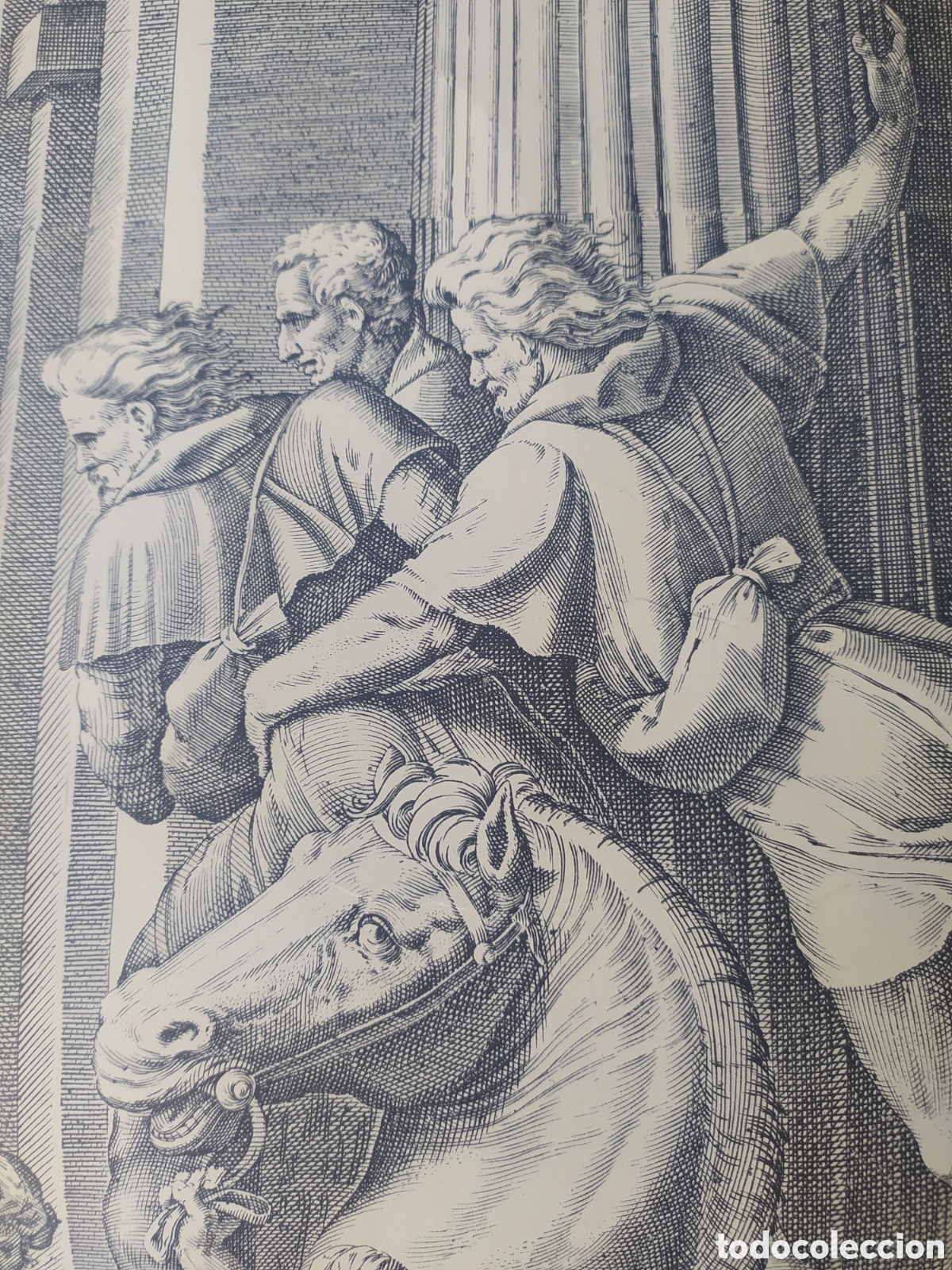 Arte: Gran P&oacute;ster Agostino Carracci - Foto 4