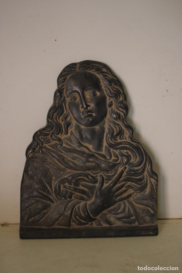 Arte: virgen relieve marmolina - Foto 2