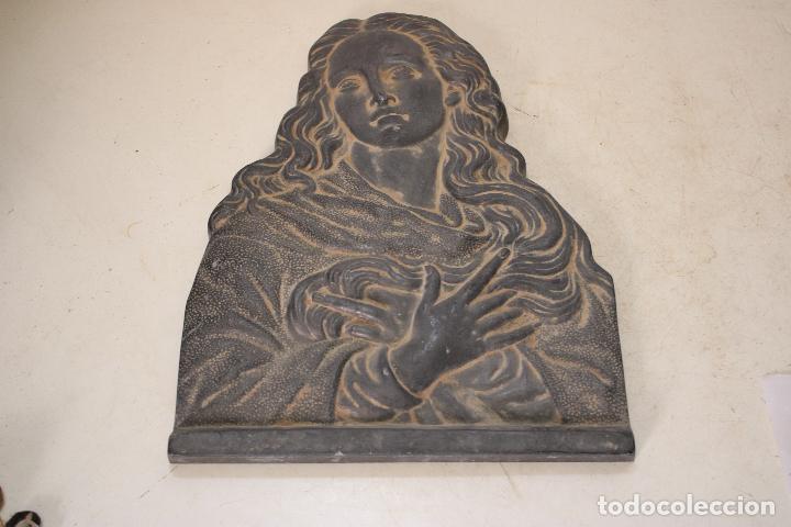 Arte: virgen relieve marmolina - Foto 4