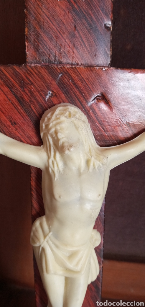 Arte: Crucifijo de madera. - Foto 1