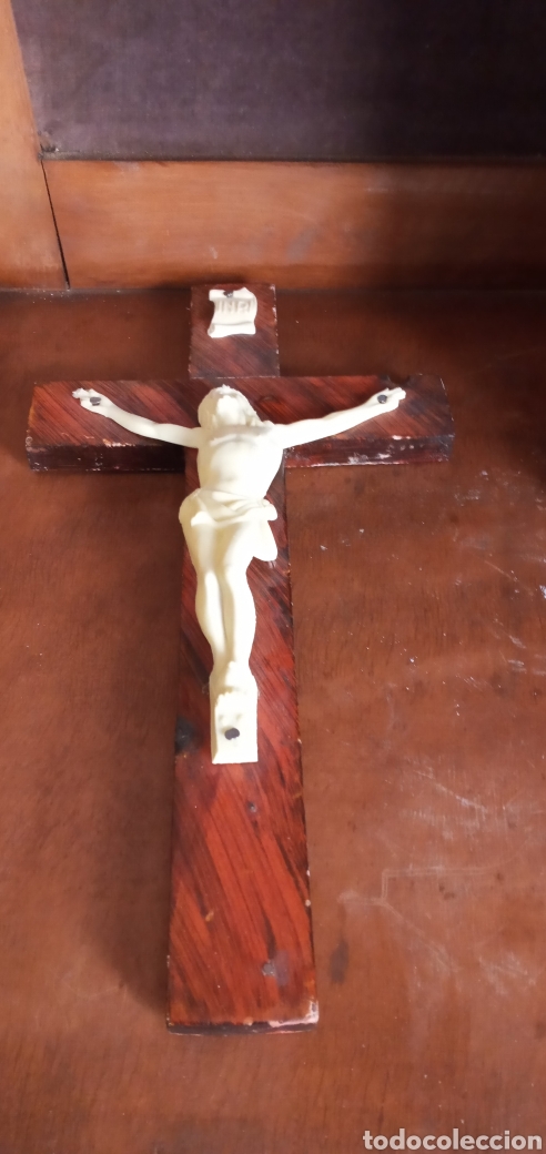 Arte: Crucifijo de madera. - Foto 4