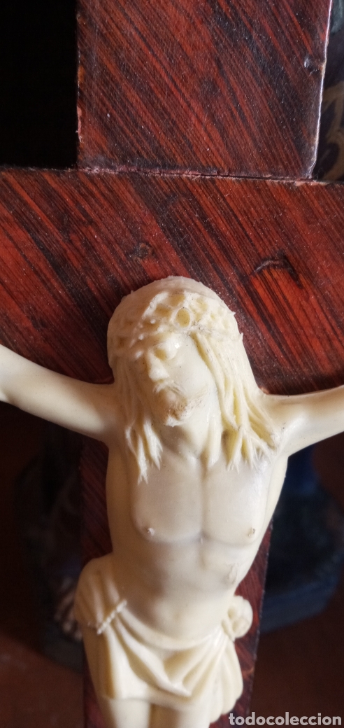 Arte: Crucifijo de madera. - Foto 5