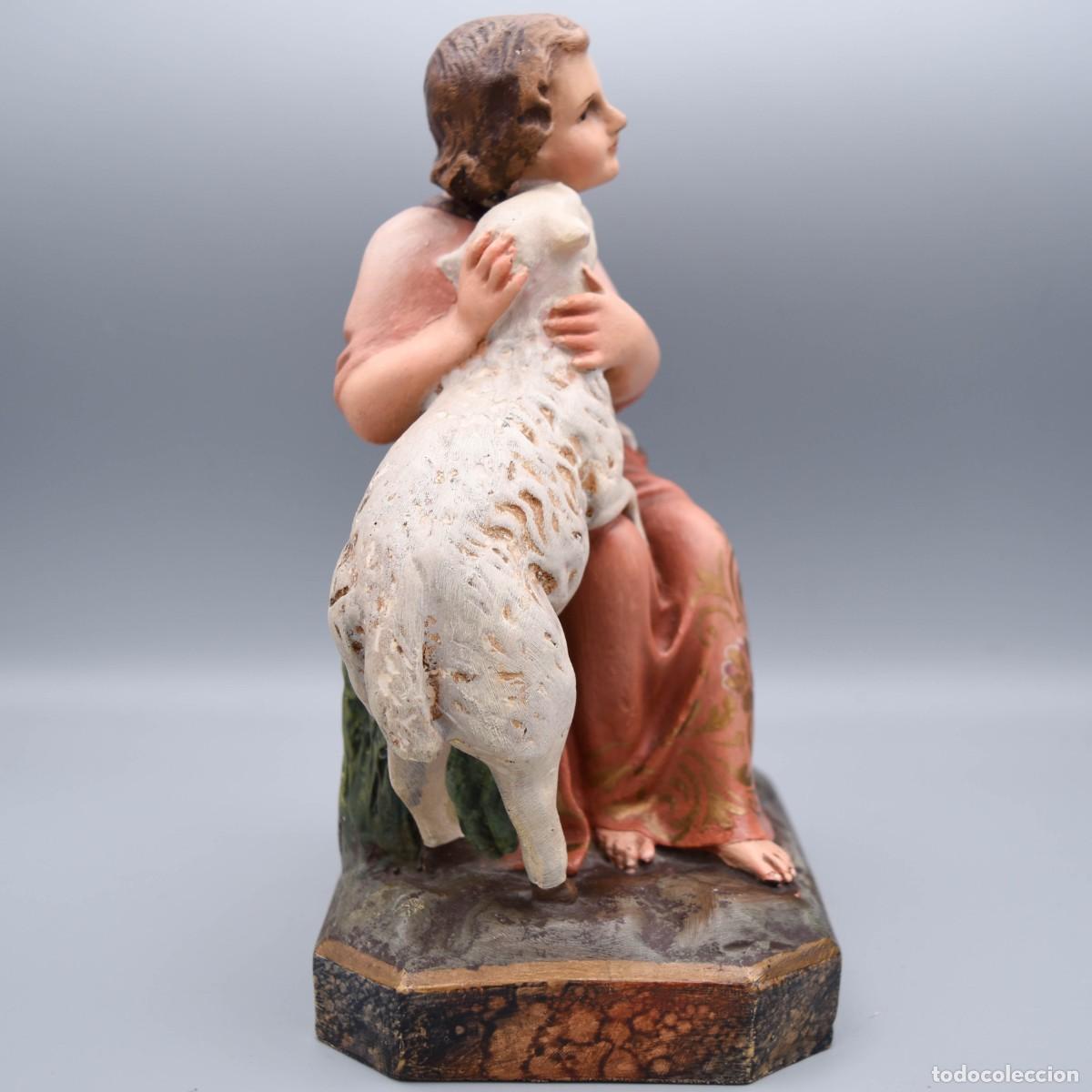 Arte: Olot - Ni&ntilde;o Jes&uacute;s con cordero - Foto 5