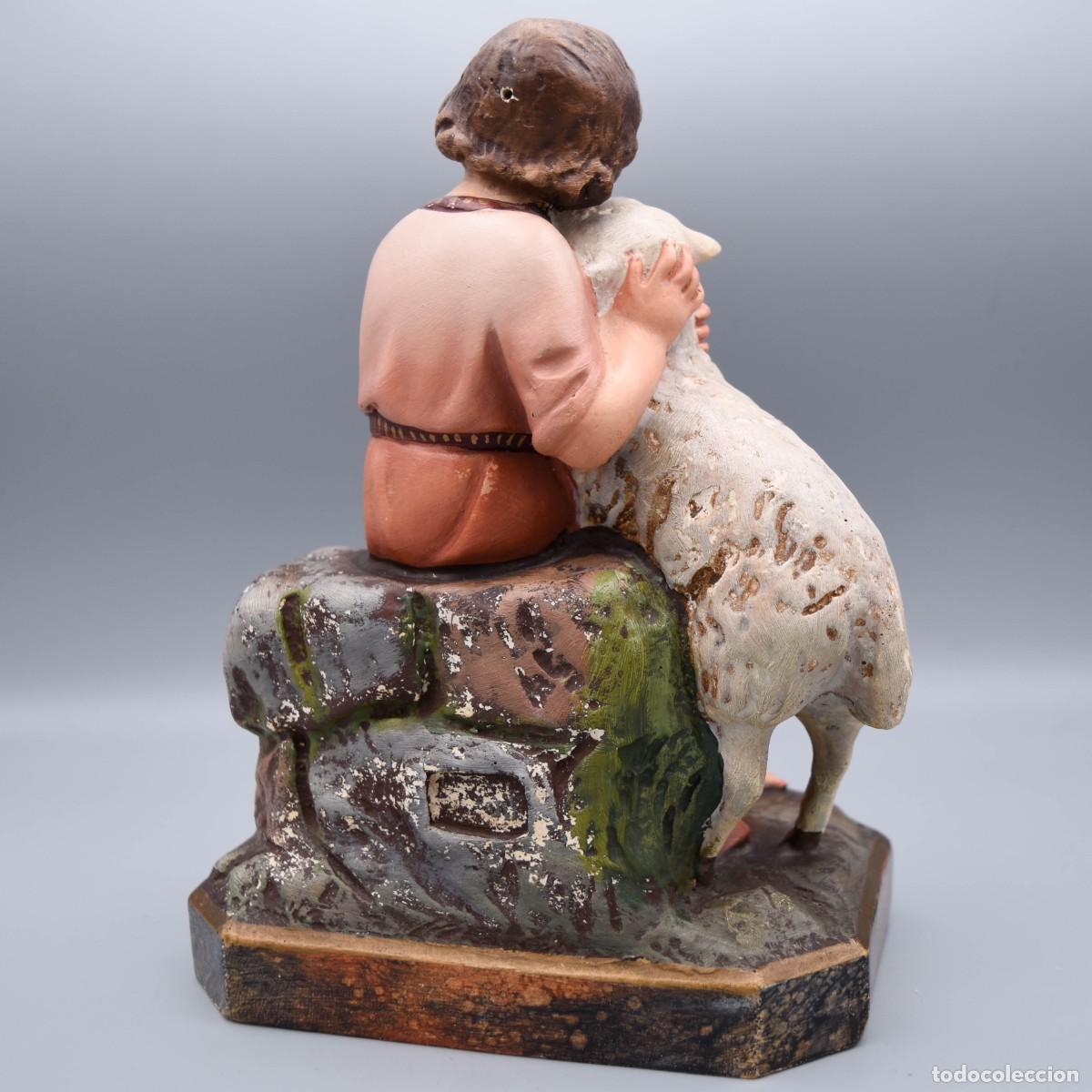Arte: Olot - Ni&ntilde;o Jes&uacute;s con cordero - Foto 6