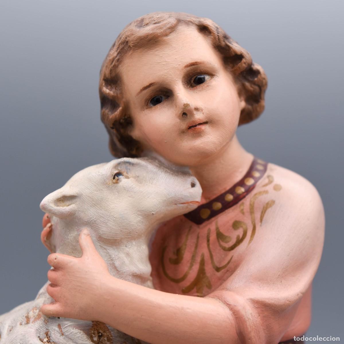 Arte: Olot - Ni&ntilde;o Jes&uacute;s con cordero - Foto 11