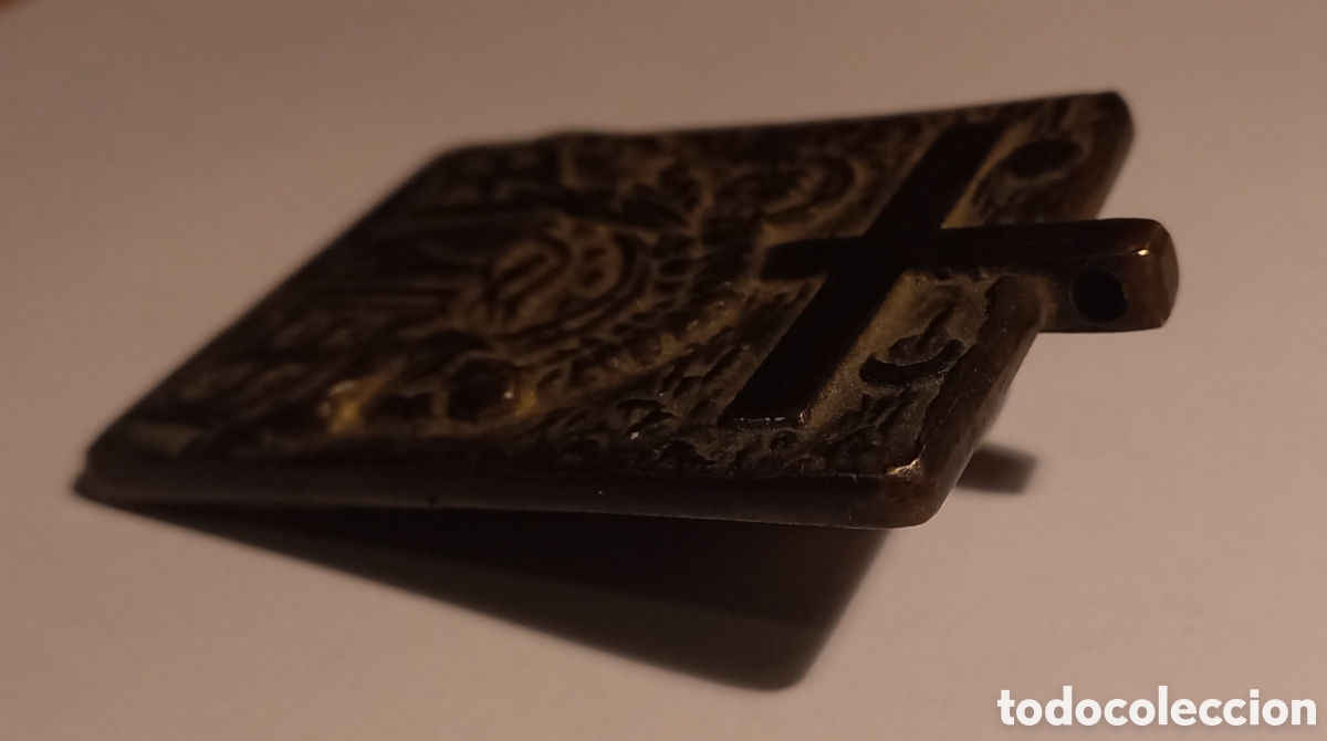 Arte: MEDALLA RELIGIOSA EN BRONCE. - Foto 5