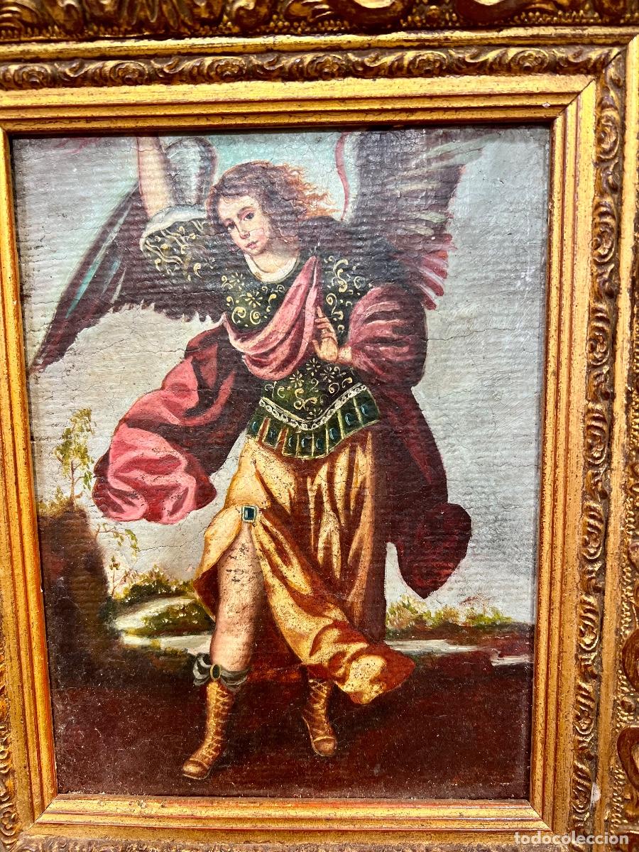 Arte: - CUADRO TABLA ARCANGEL - Foto 2