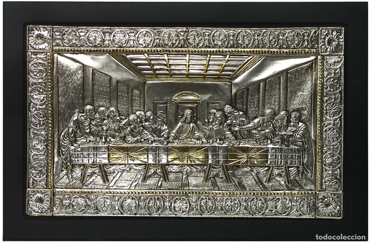 Arte: Icono cena de plata y oro - Foto 1