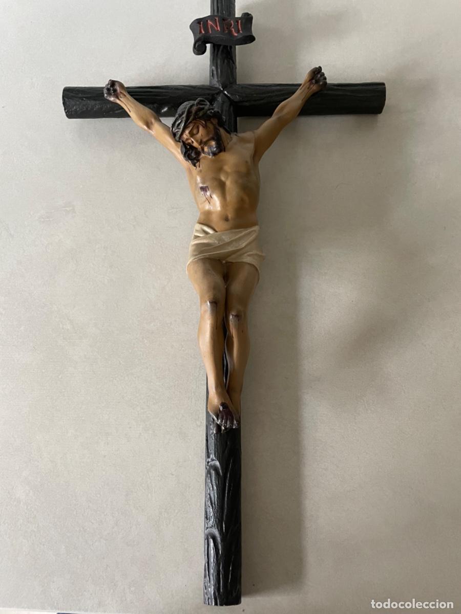 antiguo crucifijo de pared - Buy Antique crucifixes on todocoleccion