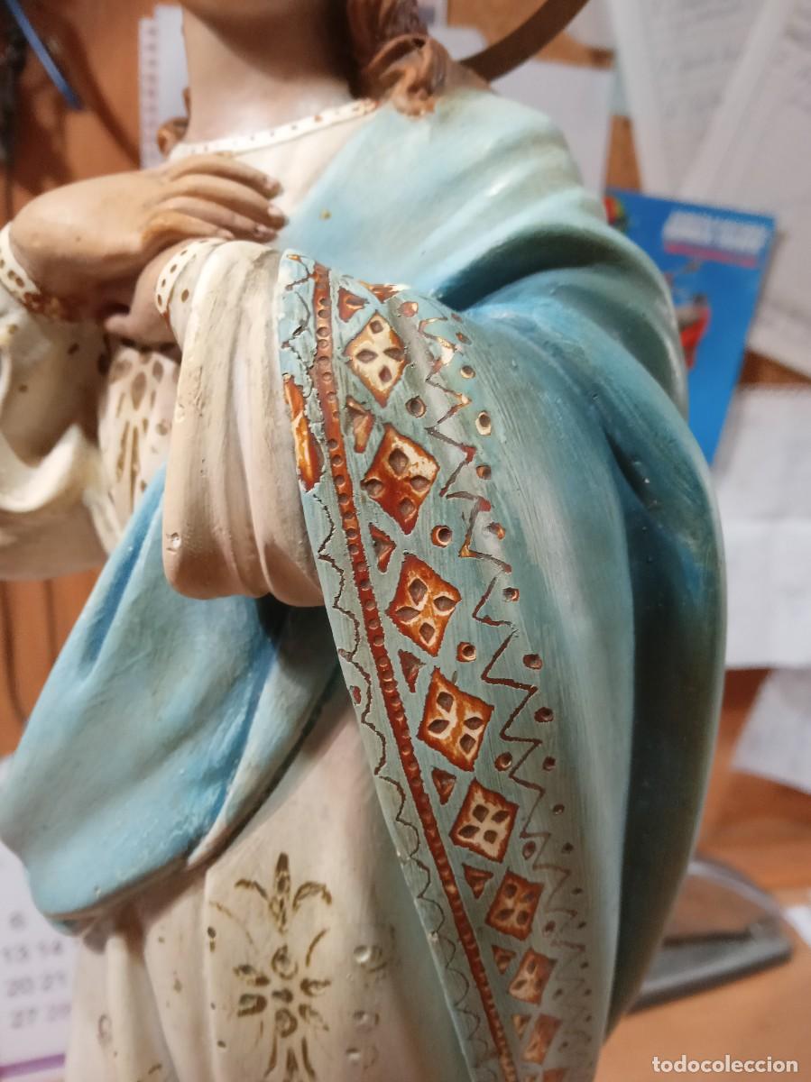 Arte: Antigua virgen inmaculada de Olot - Foto 3