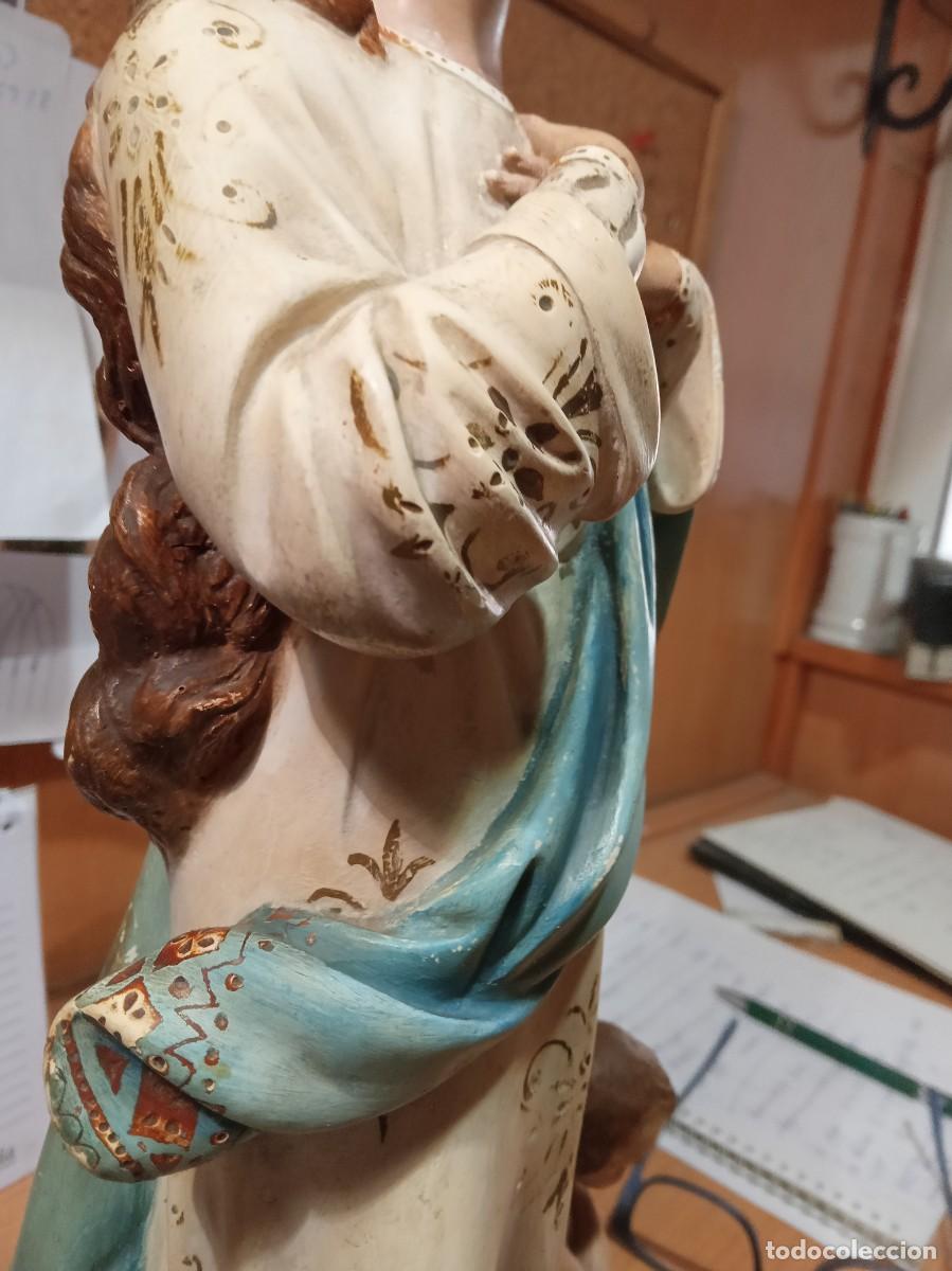 Arte: Antigua virgen inmaculada de Olot - Foto 8