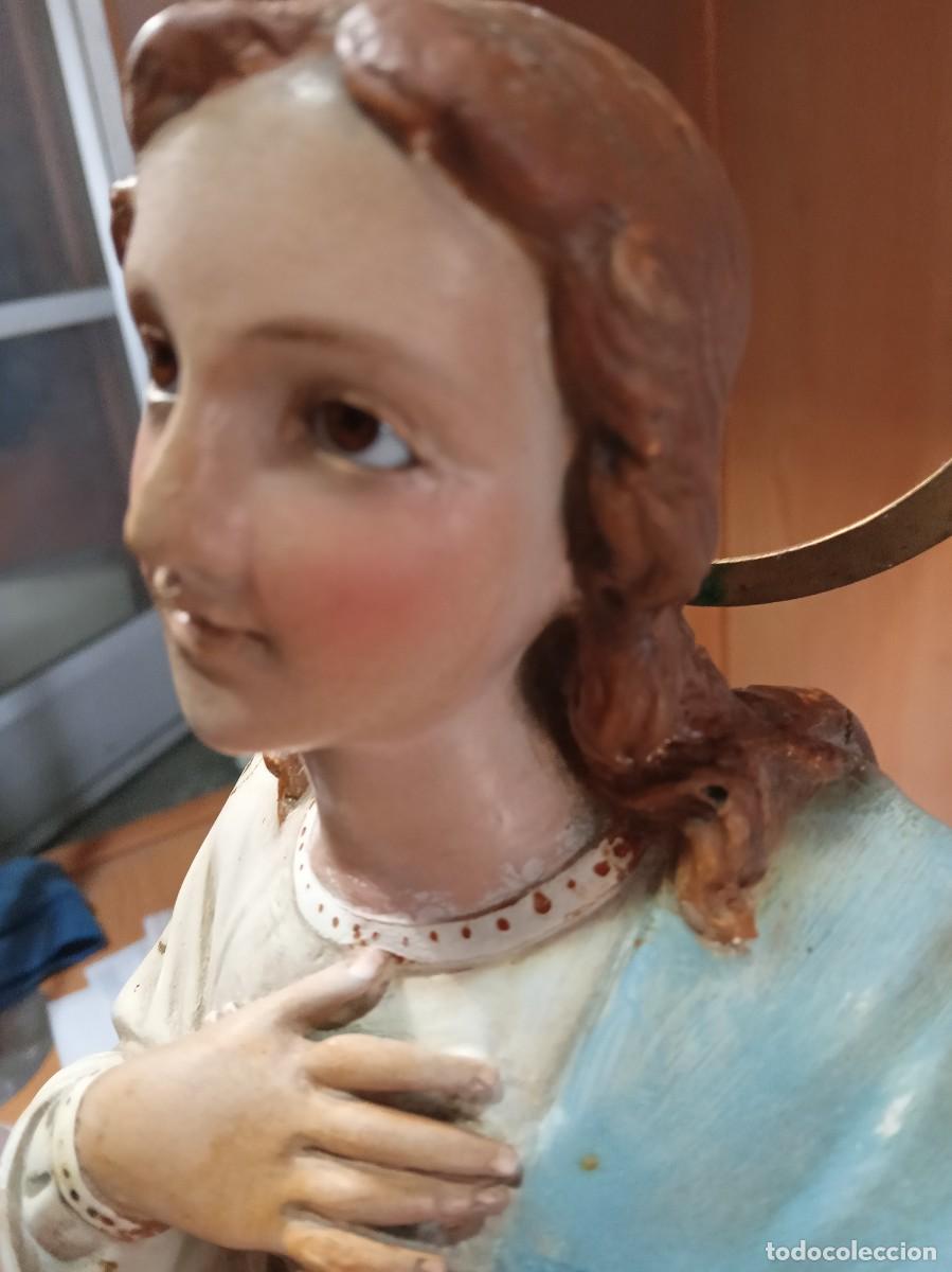 Arte: Antigua virgen inmaculada de Olot - Foto 10