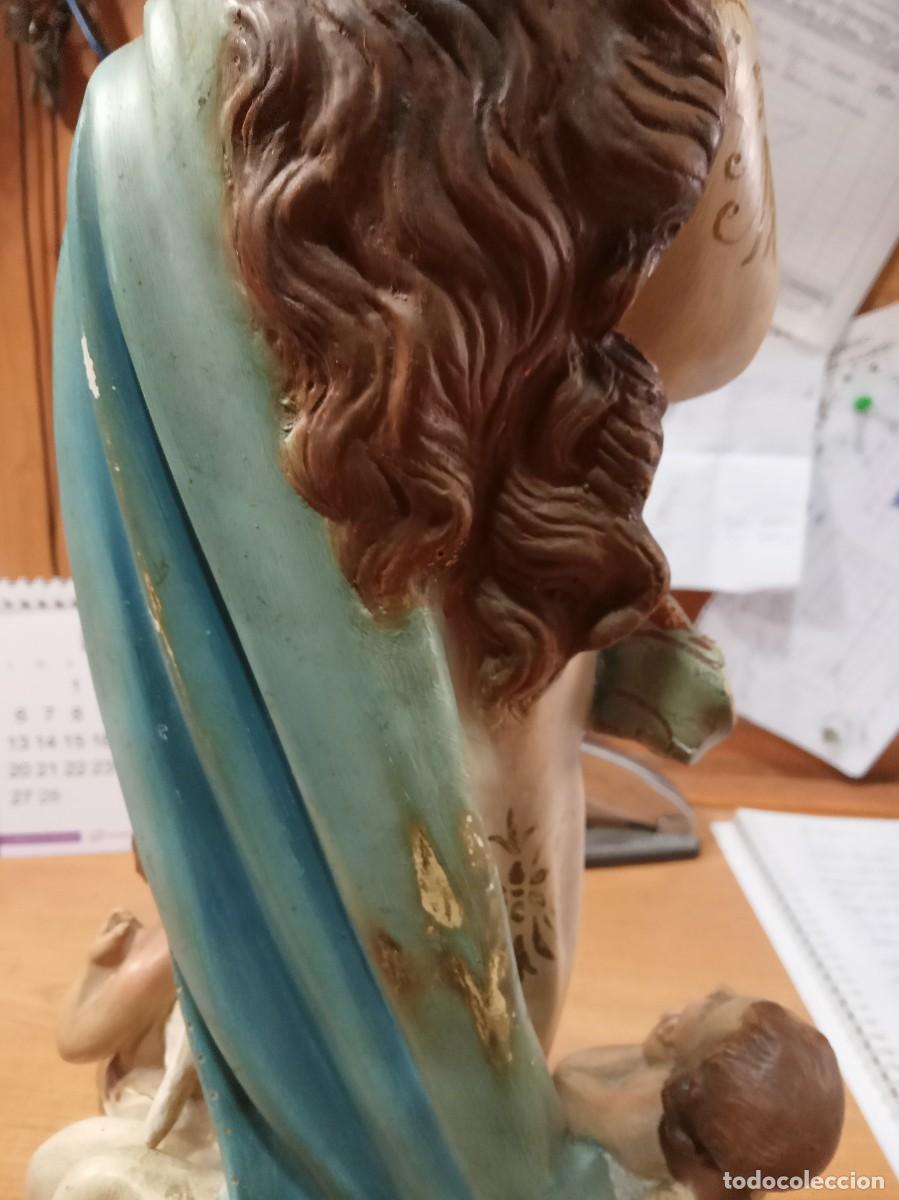 Arte: Antigua virgen inmaculada de Olot - Foto 13