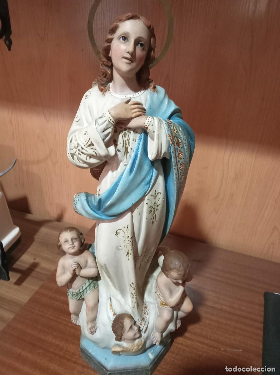 Arte: Antigua virgen inmaculada de Olot - Foto 20