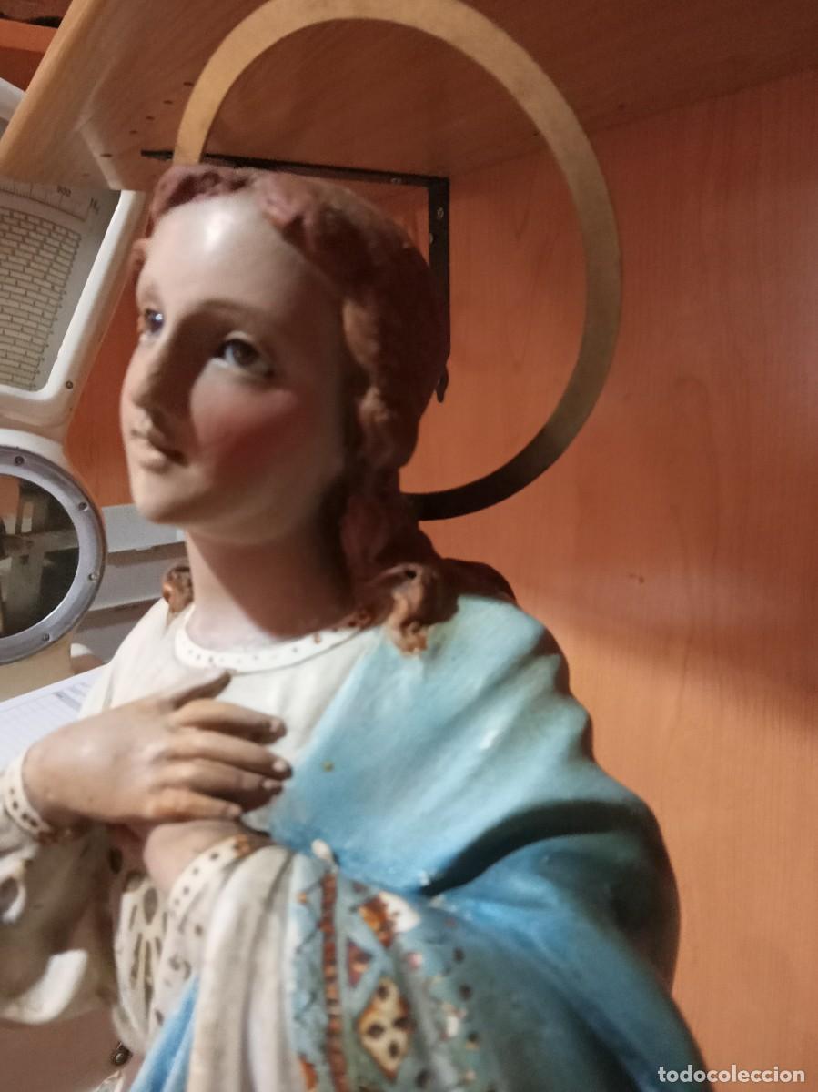Arte: Antigua virgen inmaculada de Olot - Foto 22