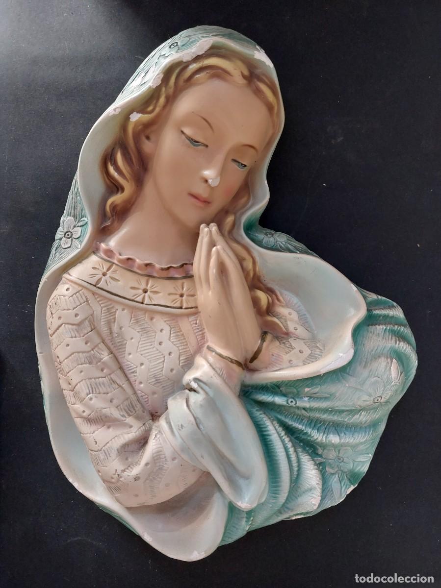 Arte: Virgen antigua. Olot? - Foto 1
