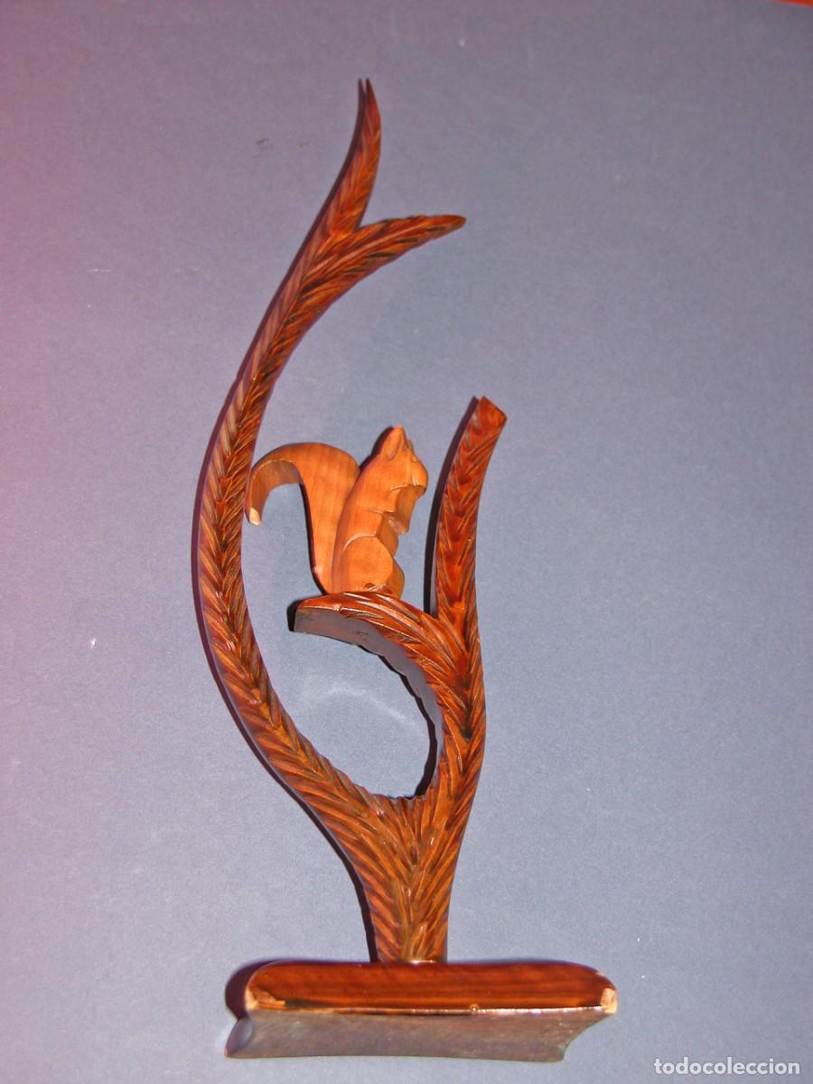 Arte: ESCULTURA DE MADERA TALLADA. - Foto 1